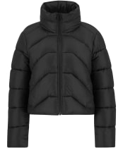 Women's Barbour International Cali Puffer Jacket - Black
