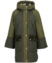 Women's Barbour Elspeth Quilted Jacket - OLIVE/DARK MOSS/