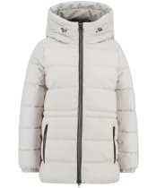 Women's Barbour Begonia Puffer Jacket - BIRCH/GARDENIA