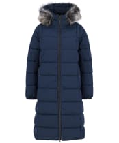 Women's Barbour Marjoram Puffer Jacket - DARK NAVY/BLACKW