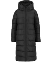Women's Barbour International Longline Olivios Puffer Jacket - Black