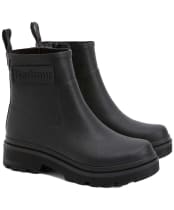 Women's Barbour Layla Ankle Wellingtons - Black