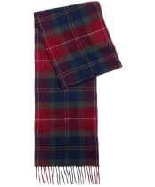 Women's Barbour Tartan Scarf - Winterberry Tartan