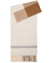 Women's Barbour Harriet Twill Scarf - Hessian