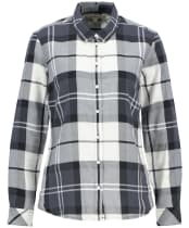 Women’s Barbour Bredon Shirt - CHARCOAL TARTAN