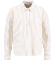 Women's Barbour Lavensdale Shirt - Pale Camel Stripe