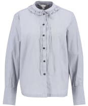 Women's Barbour Cecelia Shirt - Black Stripe