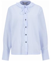 Women's Barbour Cecelia Shirt - Ice Blue Stripe