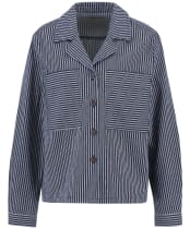 Women's Barbour Sonia Shirt - Navy / Salt Stripe