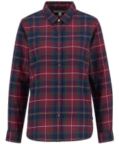 Women's Barbour Glades Check Shirt - Winterberry Tartan