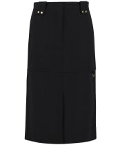 Women's Barbour Leonie Midi Skirt - Black
