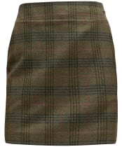 Women's Barbour Bamburgh Mini Skirt - Arabesque / Brown