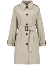 Women's Barbour Maia Showerproof Jacket - Mist /Hessian Tartan