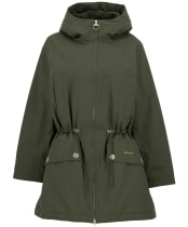 Women's Barbour Inola Showerproof Jacket - Olive / Ancient Tartan