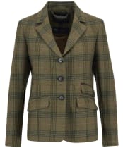 Women's Barbour Carlby Tailored Jacket - Arabesque / Brown