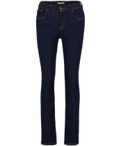 Women's Barbour Essential Slim Jeans - Rinse Wash Denim