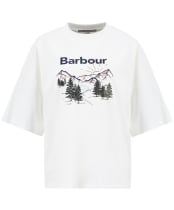 Women's Barbour Harper T-Shirt - Cloud
