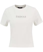Women's Barbour International Harley T-Shirt - Off White