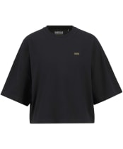 Women's Barbour International Elle T-Shirt - Black