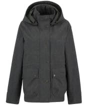 Women's Barbour Dixon Waterproof Jacket - GARDENIA TWEED