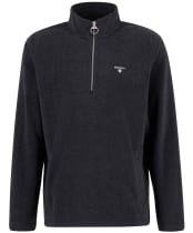 Men's Barbour Essentials Half Zip Fleece - Charcoal Marl