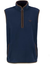 Men's Barbour Harwood Gilet Fleece - Navy