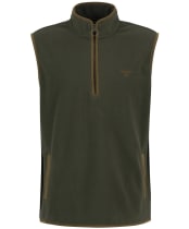Men's Barbour Harwood Gilet Fleece - Olive