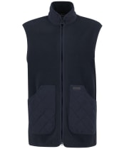 Men's Barbour Lowich Fleece Gilet - Navy