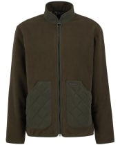 Men's Barbour Lowich Fleece Jacket - Olive