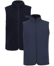 Men's Barbour Reversible Fleece Gilet - Navy