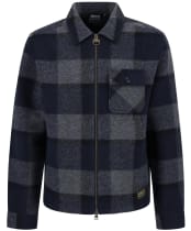 Men's Barbour International Hailwood Fleece Overshirt - Navy