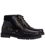 Men's Barbour Tiller Moccasin Boot - Black