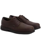 Men's Barbour Carthy Derby Shoes - Dark Brown