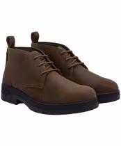 Men's Barbour Forster Chukka Boots - Oiled Olive Suede