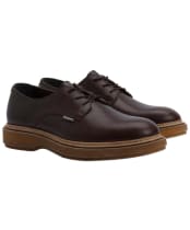 Men's Barbour Harefield Derby Shoes - Chocolate