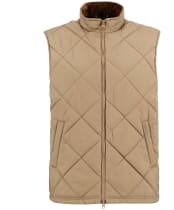 Men's Barbour Finn Gilet - Military Brown