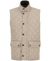 Men's Barbour New Lowerdale Quilted Gilet - Washed Stone