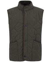 Men's Barbour Edale Quilted Gilet - Dark Olive