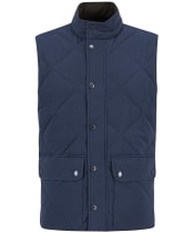 Men's Barbour Winter Lowerdale Quilted Gilet - Navy