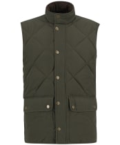 Men's Barbour Winter Lowerdale Quilted Gilet - Dark Olive