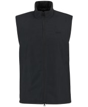 Men's Barbour International Darton Check Gilet - Black / Sage Check