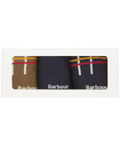 Men's Barbour Tartan Sock Gift Box - Classic Tartan