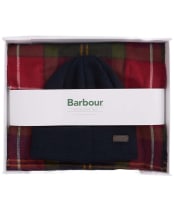 Men's Barbour Swinton & Galingale Gift Set - Winterberry Tartan