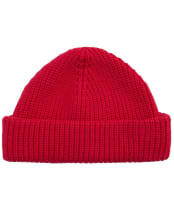 Men's Barbour Mosely Beanie Hat - Brick Red