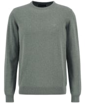 Men's Barbour Pima Cotton Crew Neck Sweater - Thyme