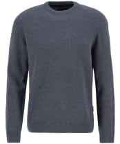 Men's Barbour Holden Crew Neck Sweater - Mid Grey Marl