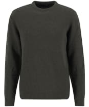 Men's Barbour Holden Crew Neck Sweater - Olive Marl