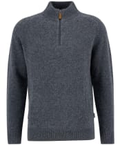 Men's Barbour Talder Half Zip Knitted Jumper - Charcoal