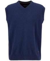 Men's Barbour Kelson Knitted Vest - Navy