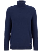 Men's Barbour Kelp Roll Neck Jumper - Navy